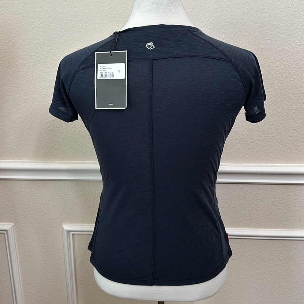 Craghoppers NOSILIFE GALENA SHORT SLEEVE TEE - Blue Navy - Picture 2 of 16